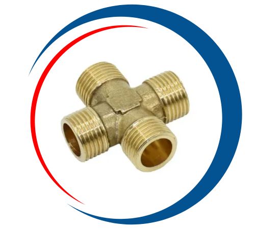 Brass Hydraulic Equal Cross Fittings in india