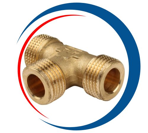 Brass Hydraulic Equal Tee Fittings in india