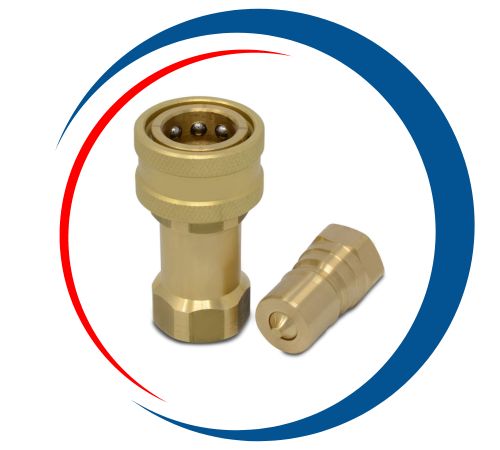 Brass Hydraulic Male Stud Coupling in india