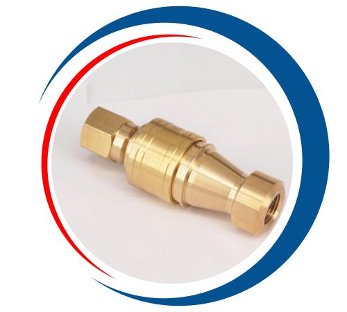 Brass Hydraulic female Stud Coupling in india