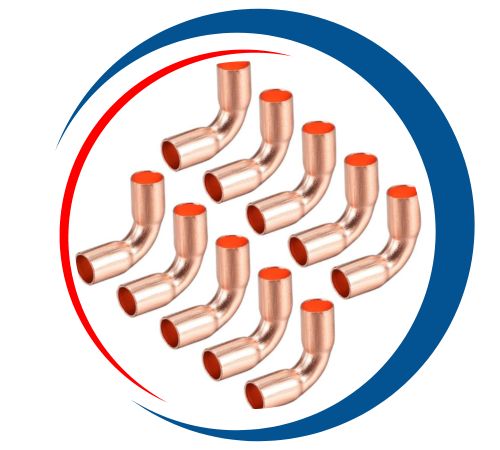 Copper Hydraulic Equal Elbow Fittings in india